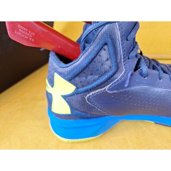 Under Armour Micro G Torch Blue Volt 1259013-408 Size 10 Shoes PRE-OWNED main image 16